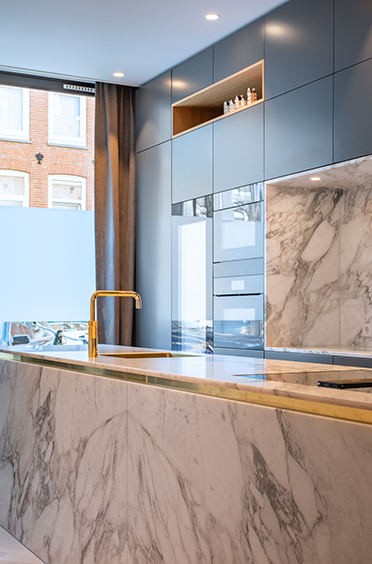 Keuken in woonhuis