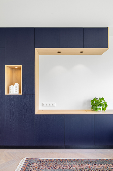Interieur van woonhuis in De Kwakel
