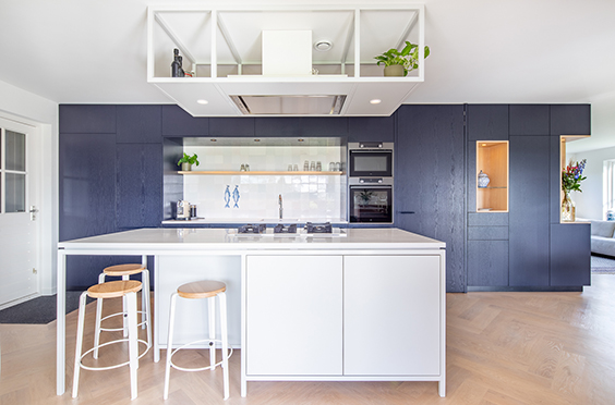 Interieur van woonhuis in De Kwakel