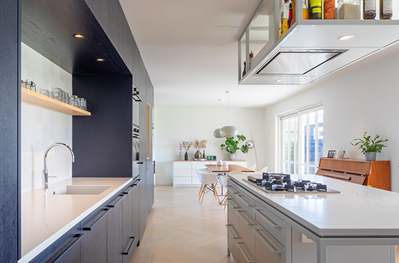 Interieur van woonhuis in De Kwakel